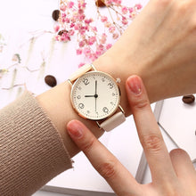 Load image into Gallery viewer, Luxury Leather Band Wrist Watch