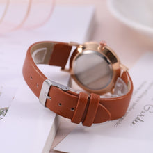 Load image into Gallery viewer, Luxury Leather Band Wrist Watch