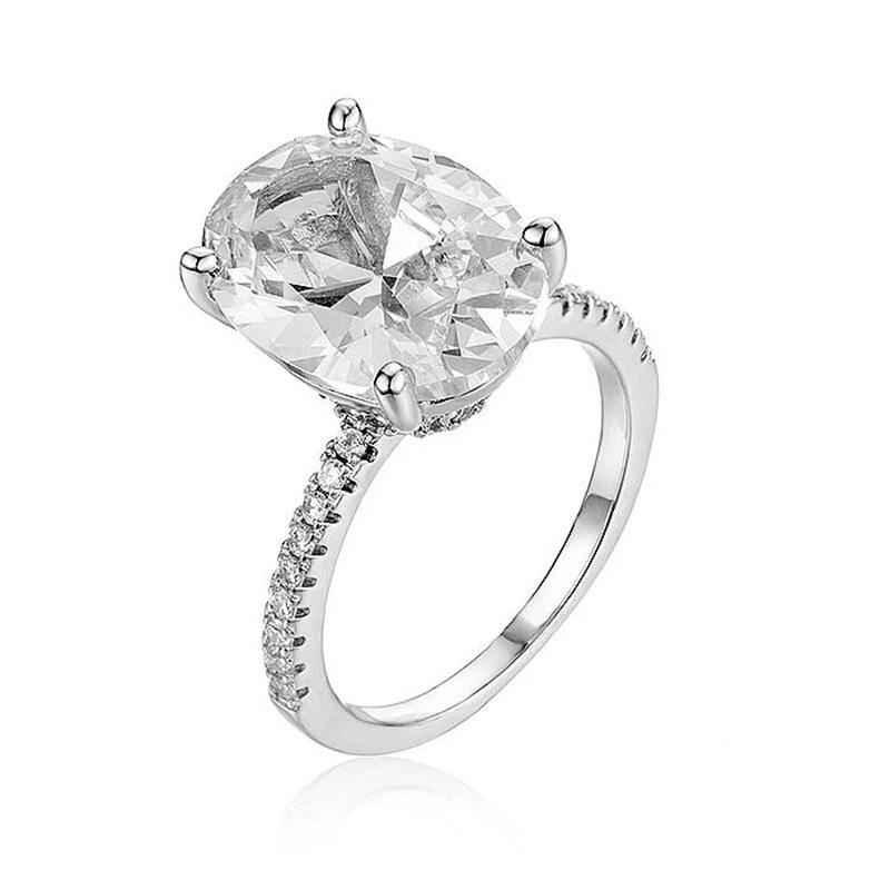 Luxury Cushion CZ Ring